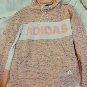Pink adidas hoodie